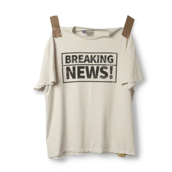 Gallery Dept Breaking News T Shirt